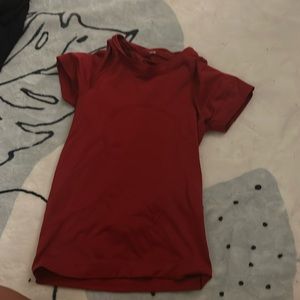 Red swiftly tech lululemon size 0
